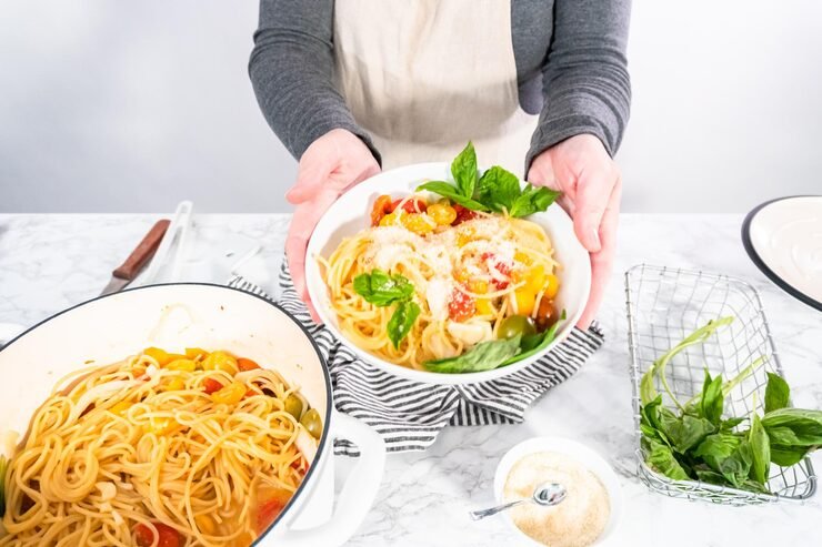 Delicious TikTok pasta recipe cooked at home by Americans