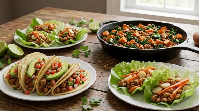 Healthy ground turkey recipes 2026 served on a wooden table for a nutritious homemade dinner