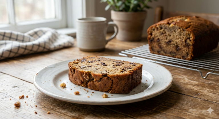 Best Moist Banana Bread Recipe | Easy Homemade Banana Bread with Ripe Bananas