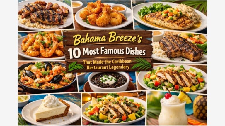 Bahama Breeze’s 10 Most Famous Dishes That Made the Caribbean Restaurant Legendary
