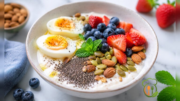 10-Minute High Protein Breakfast Bowl